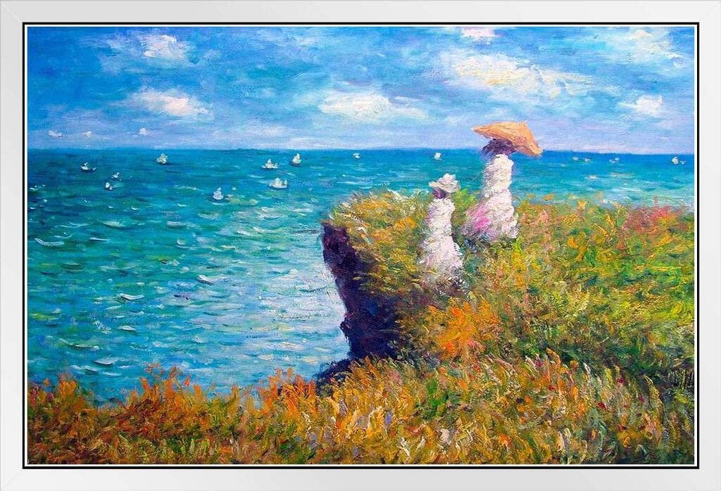 風景写真/額装 Amazon.co.jp: モネ名画額サム 1745740・花畑 1192al : ホーム